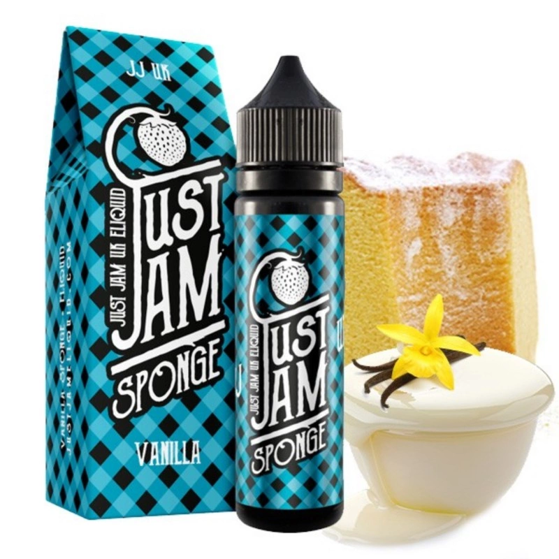 Just Jam - Sponge Vanilla Liquid 50ml 0mg